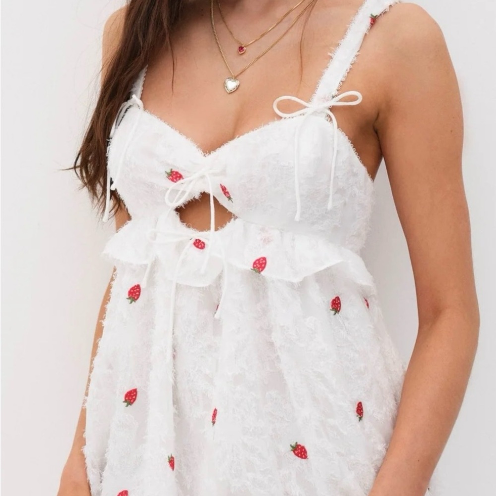 For Love and Lemons Tesoro Mini Dress